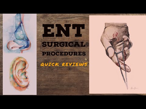 ENT SURGICAL PROCEDURES lecture 4 CORTICAL MASTOIDECTOMY with important points