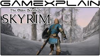 10 Minutes of Skyrim on Nintendo Switch Gameplay (Docked - PAX West)