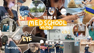 med school vlog 🏥 year 4 NUS medical student (ENT, EYE, O&G postings) 👁️👄👁️