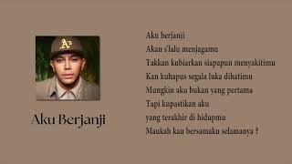Download lagu Aku Berjanji - Fabio Asher (Lirik Lagu) mp3