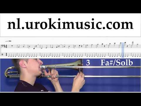 Tromboneles Jonas Blue - Mama Muzieknoten Cursus Deel#1 um-i374