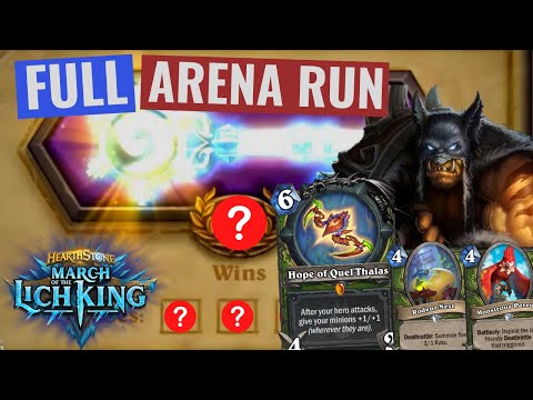 C-C-C-COMBO Hunter!!! New Sleeper OP Class??? Hearthstone Arena Wrath of the Lich King