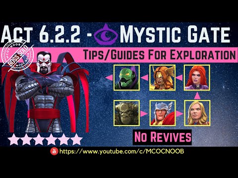 MCOC: Act 6.2.2 - Mystic Rarity Gate - Tips/Guide - No Revives - Story quest