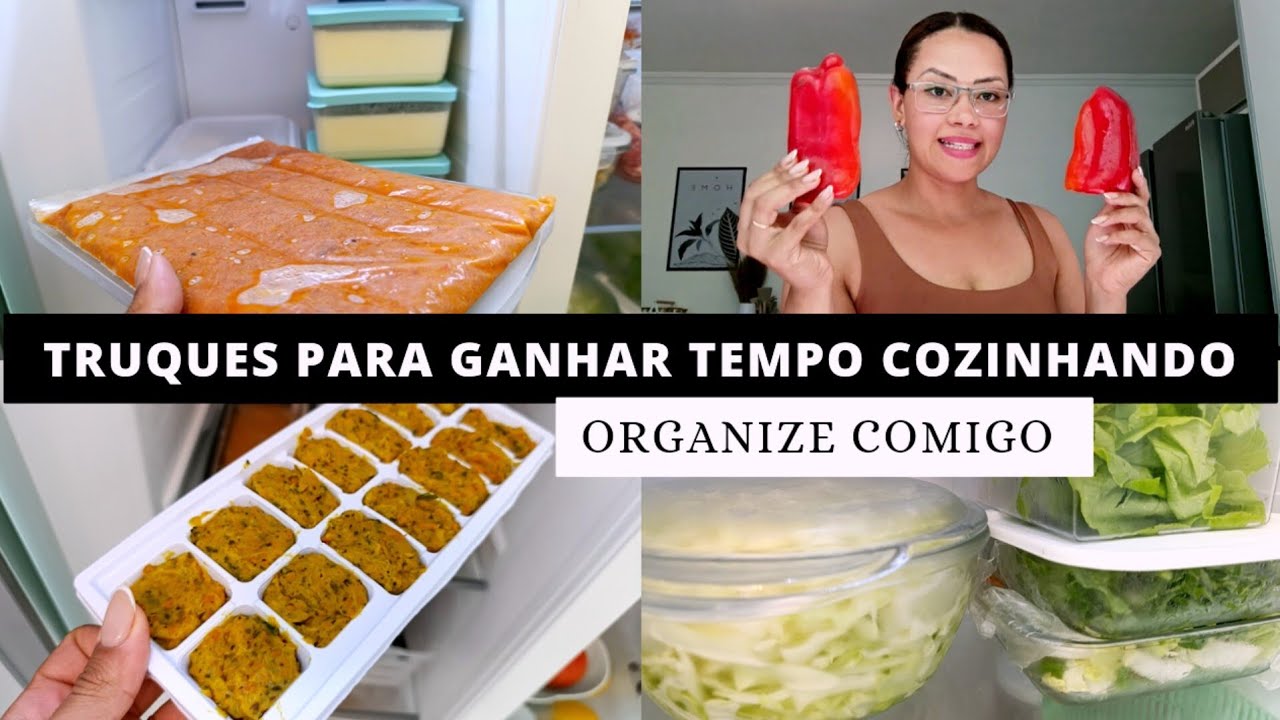 esses congelados vão mudar a forma como você cozinha ! tempero pronto caseiro | BIA CAMEIRO