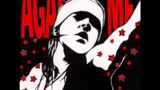 Against Me! - Scream Until You&#39;re Coughing Up Blood (Lyrics on Screen)