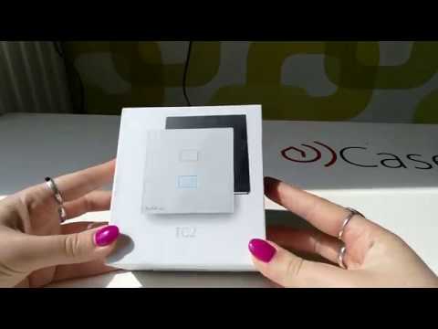 #Unboxing – Intrerupator inteligent simplu wireless BroadLink din sticla cu touch