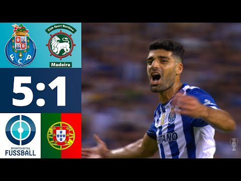 5-Tore-Gala des Meisters zum Auftakt! Porto fertigt Maritimo ab | FC Porto - Maritimo Funchal