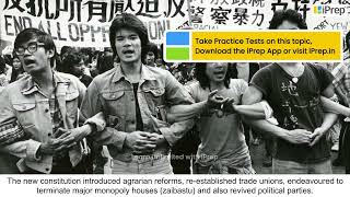 Re-Emergence of Japan I | Paths to Modernisation | History | Class 11 | iPrep