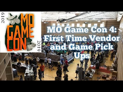 MO Game Con 4 First Time Vendor Experience and Retro Video Game Pick Ups