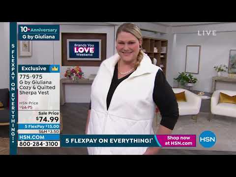 HSN | G by Giuliana Rancic Fashions 10th Anniversary 08.14.2022 - 08 PM