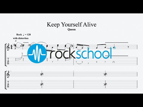Keep Yourself Alive - Queen, Rockschool 2024 Electric Guitar Grade 5