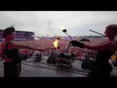 DIMITRI VEGAS & LIKE MIKE & BELENOS FIRE SHOW - WEEKEND FESTIVAL 2016  HELSINKI