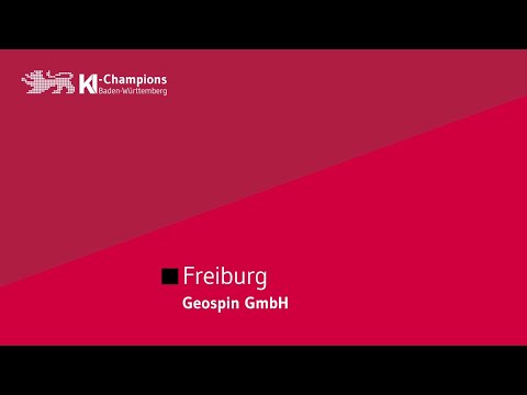 KI-Champion 2022 BW - Geospin GmbH