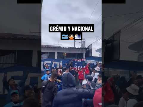 "Alento da torcida do Grêmio com o Nacional do uruguai #shorts #gremio #fyp #foryoupage #foryou" Barra: La Banda del Parque • Club: Nacional