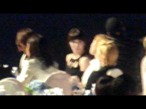 120119 SNSD Tiffany Taeyeon @ Seoul Gayo Daesang