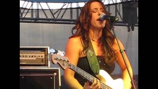 Trampled Under Foot at Heritage Blues Fest, Wheeling WV on 8/12/12