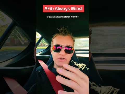 Atrial fibrillation, AFib, always wins in the end! How do you treat AFib? #afib #atrialfibrillation