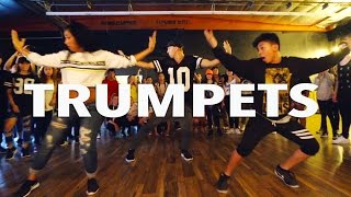 &quot;TRUMPETS&quot; - Sak Noel &amp; Salvi ft Sean Paul | @MattSteffanina Choreography #TrumpetsChallenge