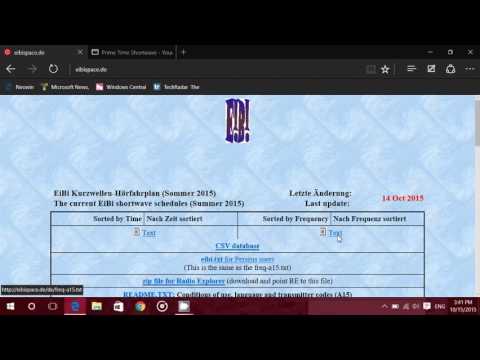 Shortwave radio for beginners part 4 Where to get shortwave schedules and understand how they work