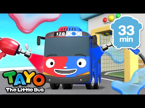 Learn Colors with Tayo and More!🌈 | +Compilation | Color Song for Kids | Tayo the Little Bus