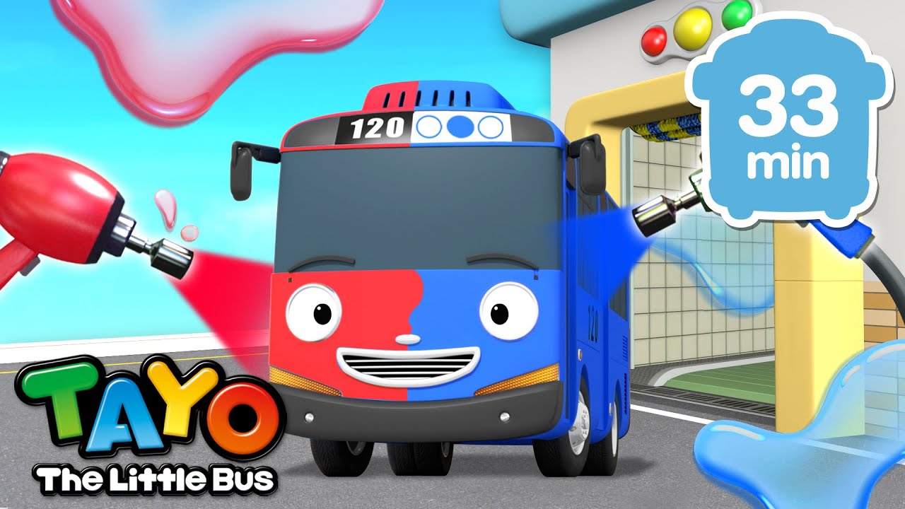 Learn Colors with Tayo and More!🌈 | +Compilation | Color Song for Kids | Tayo the Little Bus