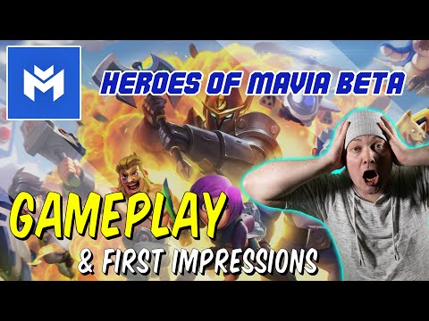 HEROES OF MAVIA! The Beta is Here! Gameplay & First Impressions! - YouTube