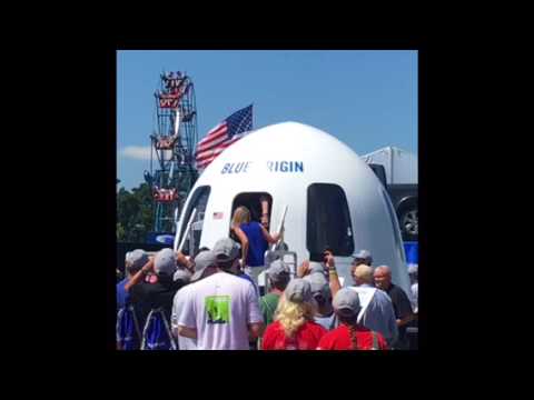 Apollo Astronauts emerge from Blue Origins Crew Capsule