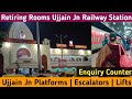 Ujjain Jn Railway Station Full Information Retiring Rooms Platforms Escalators And Lifts