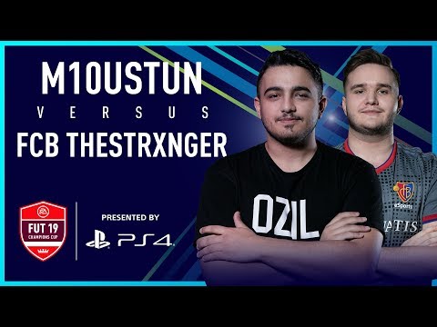 M10Ustun vs FCB TheStrxngeR | FUT Champions Cup 2019