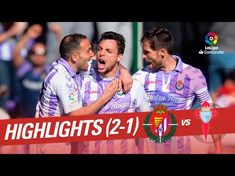 Highlights Real Valladolid vs RC Celta (2-1)