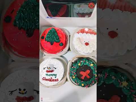 Christmas Bento Box Cake | Christmas Gift Cake Box 🎄