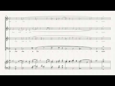 Magnificat MAGNIFICAT RV 610 Vivaldi - BASS + piano accompaniment (training score)
