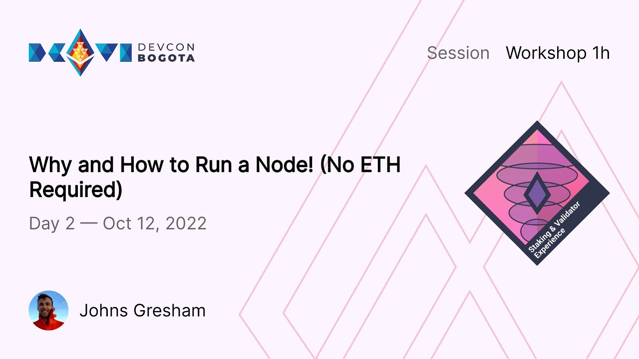 Why and How to Run a Node! (No ETH Required) preview