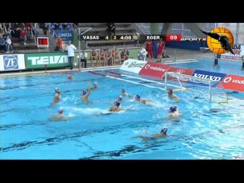 Vasas 9 Eger 5 Hungarian League 2012 10.3.12 water polo