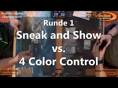 Legacy Championship Finale 2019: Runde 1 - Sneak & Show VS. 4C Control [Deutsch]