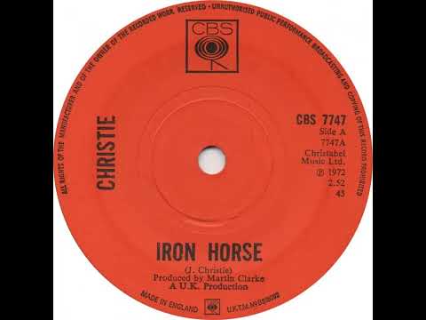 UK New Entry 1972 (64) Christie - Iron Horse