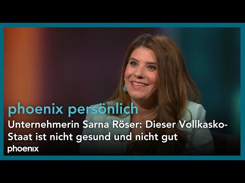 phoenix persönlich: Unternehmerin Sarna Röser zu Gast bei Jörg Thadeusz