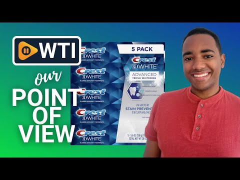 Crest 3D White Advance Toothpaste - WTI product video review