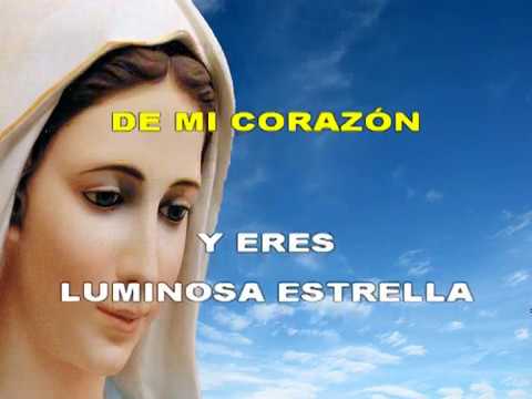 COMO NO CANTARTE MARÍA -  CANCIONES A MARÍA - VIDEO LYRIC - INSTITUTO CHAMPAGNAT.