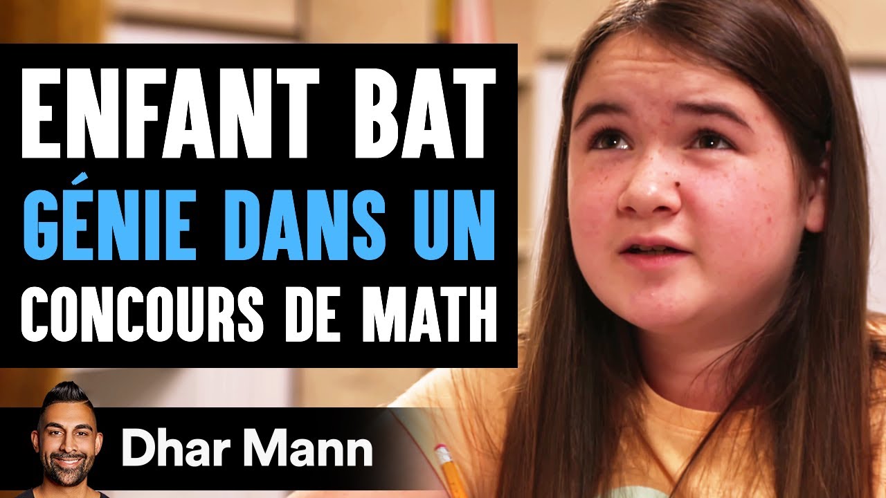 Un Enfant Bat Un GÉNIE DANS UN Concours De Math | Dhar Mann Studios