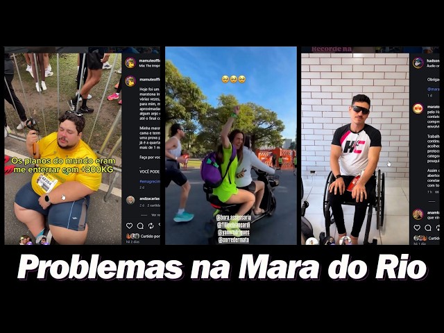 INFRAÇÕES e POLÊMICAS dos INFLUENCIADORES na Maratona do Rio 2026