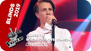 James TW - When You Love Someone (Alexander) | Blind Auditions | The Voice Kids 2019 | SAT.1