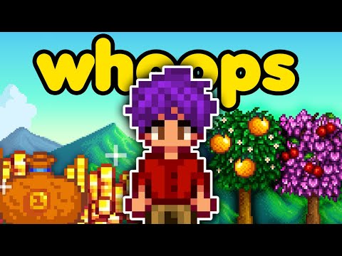 Using Fruit Trees to Break Stardew Valley Expanded