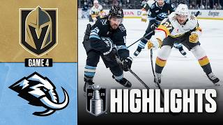 NHL Playoff Highlights | Golden Knights vs. Mammoth | Game 4 | April 27, 2026