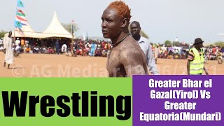 Download lagu The official video of Greater Bhar el gazal(Yirol)vs Central Equatoria wrestling(Mundari) FUll HD mp3