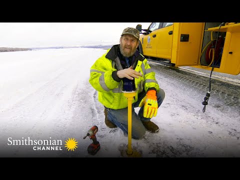 Airport Runway Lights Built for Brutal Winters 💡 Ice Airport Alaska | Smithsonian Channel