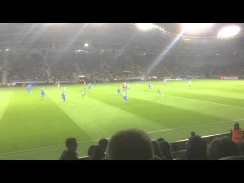 БАТЭ - Рома ; 3-2 Мини обзор матча с трибун