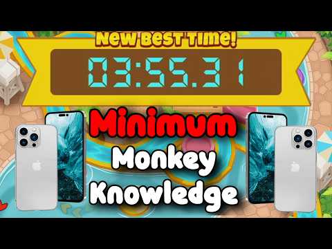 Btd6 Race Mobile Friendly Tutorial Minimum Monkey Knowledge Splish Splash