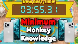 BTD6 Race Mobile Friendly Tutorial 📱 Minimum Monkey Knowledge 📱 Splish Splash