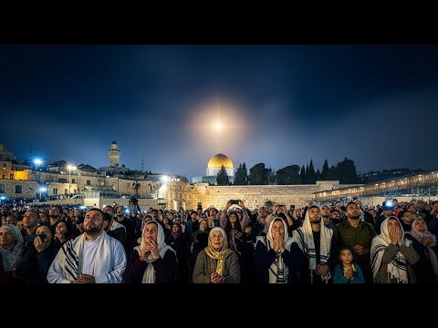 😨 A strange star shone above Jerusalem 🙏 The prophecy of the Magi was reborn today